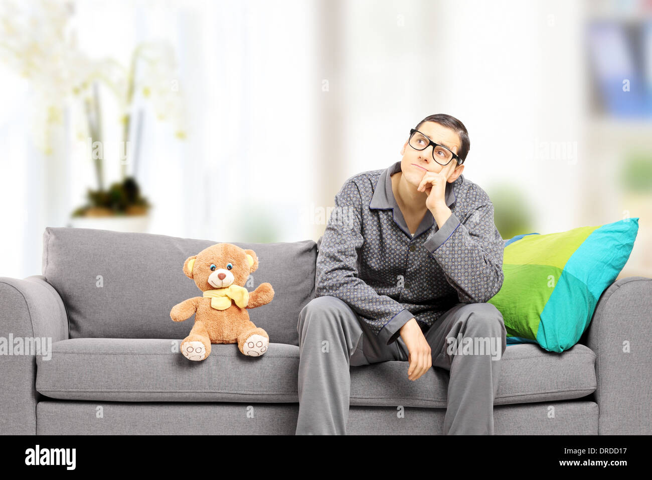Man in deep thinking hi-res stock photography and images - Alamy
