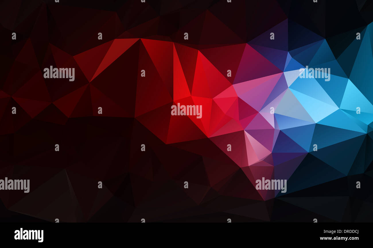 vector illustration of triangle background Stock Photo - Alamy