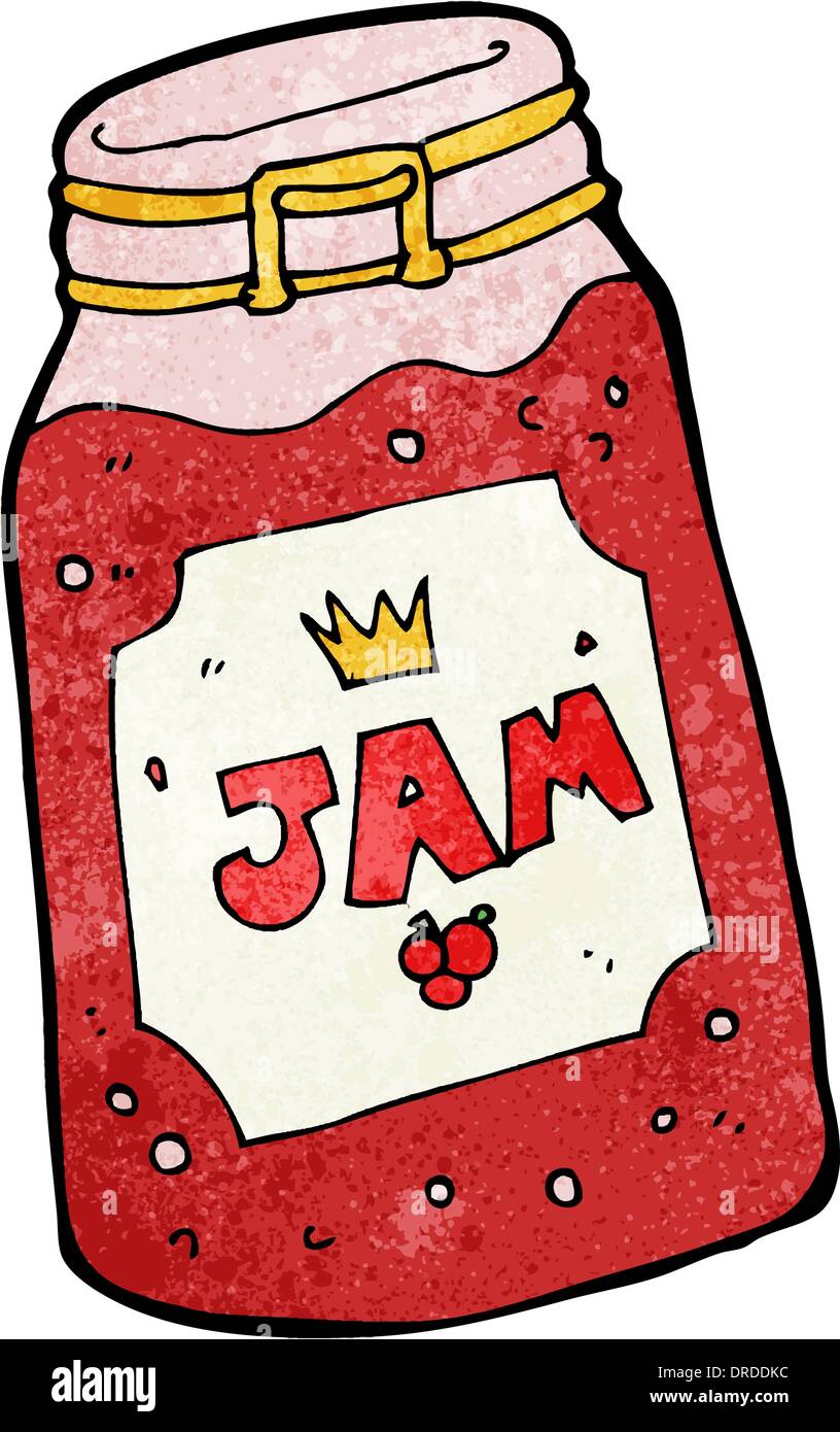 cartoon jar of jam Stock Vector Image & Art - Alamy