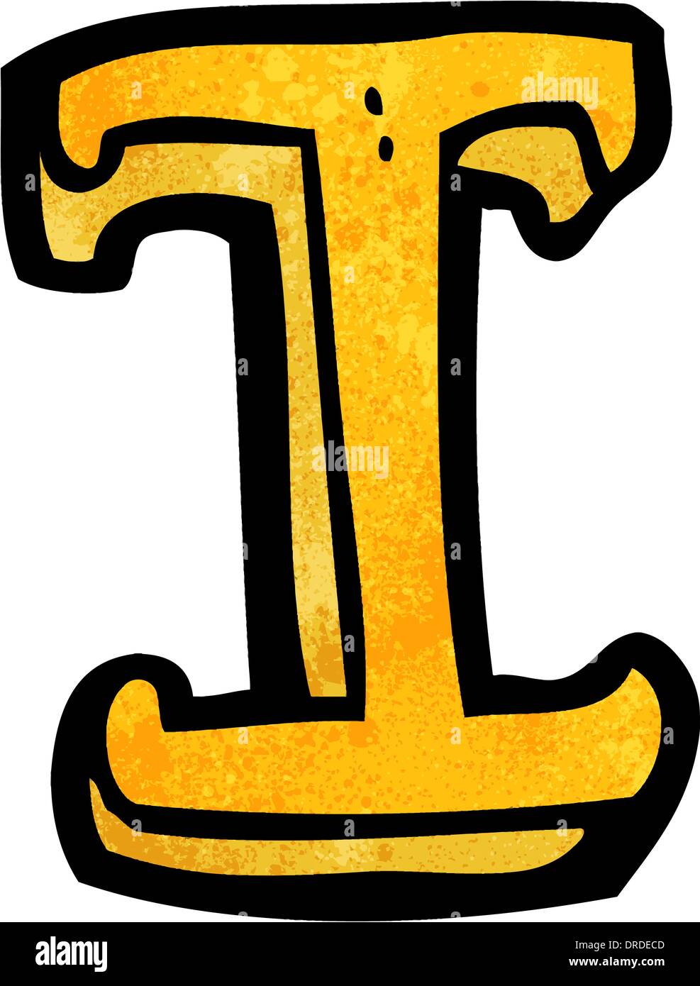 cartoon letter I Stock Vector Image & Art - Alamy