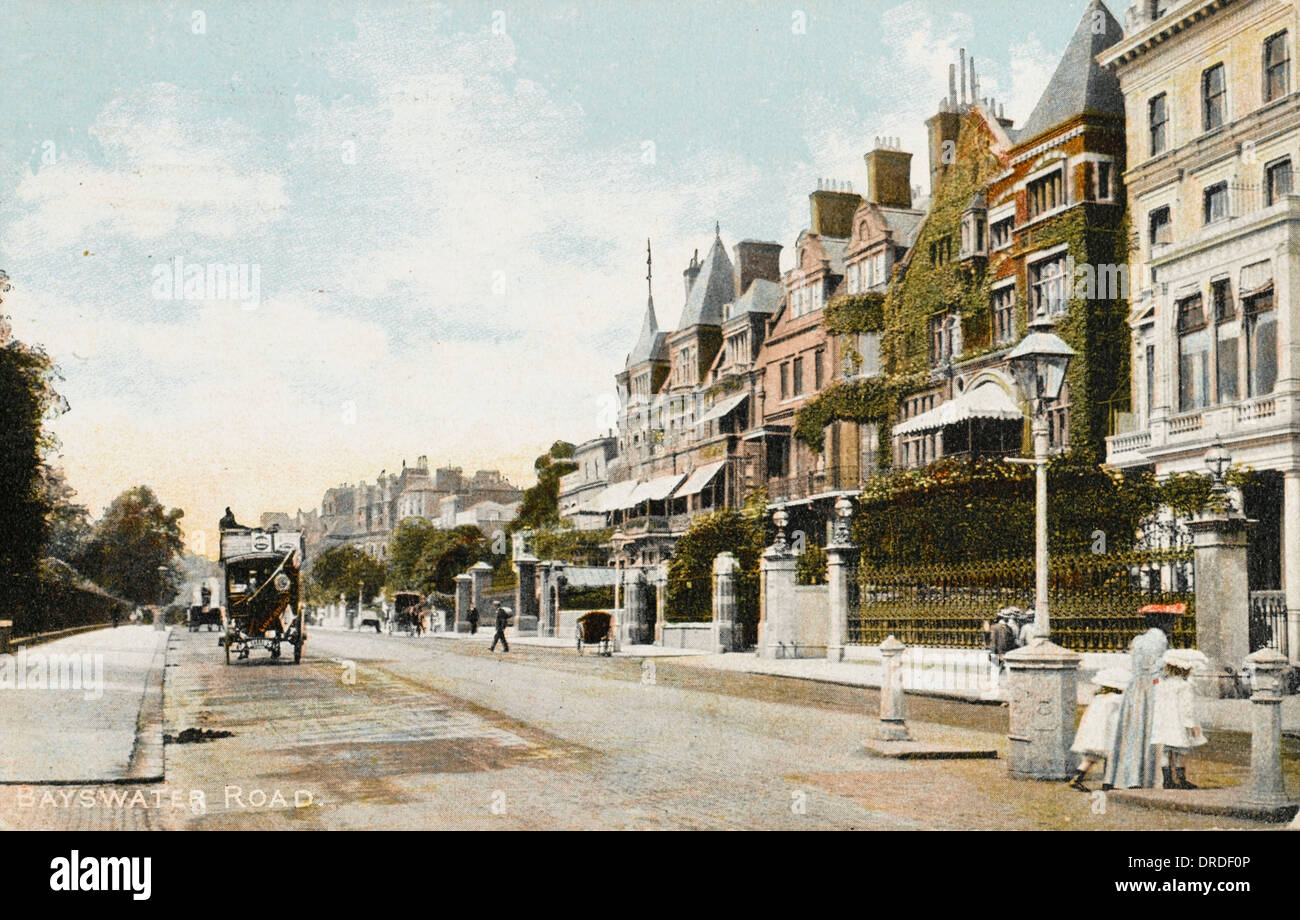 Bayswater Road, London Stock Photo Alamy