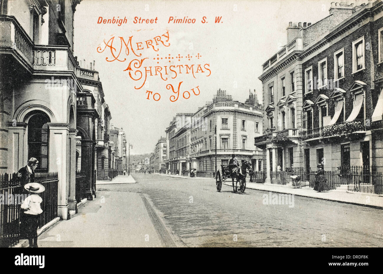 Denbigh Street, Pimlico, London Stock Photo Alamy