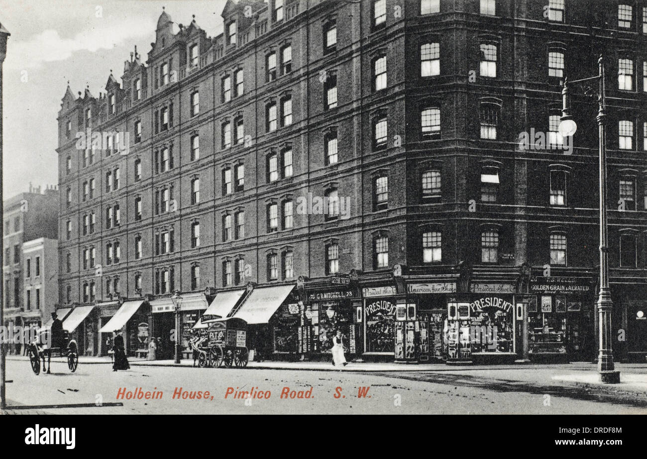 Holbein House, Pimlico Road, Pimlico, London Stock Photo 66065572 Alamy