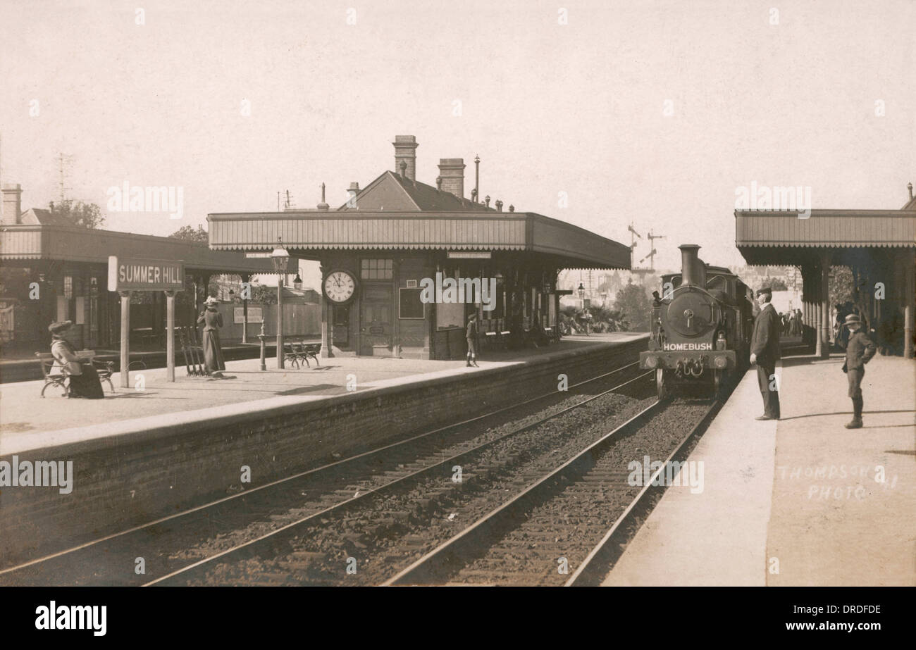 Summer Hill Station Stock Photo Alamy