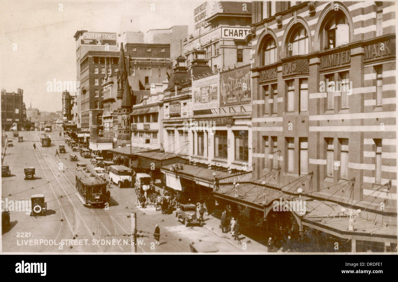 Sydney, c. 1920s Stock Photo - Alamy