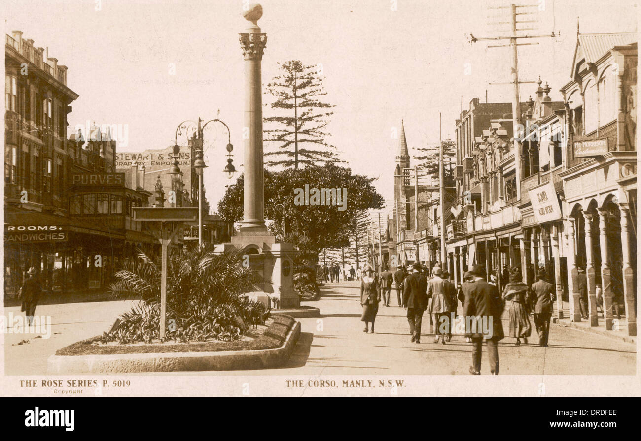 Manly C. 1900s Stock Photo