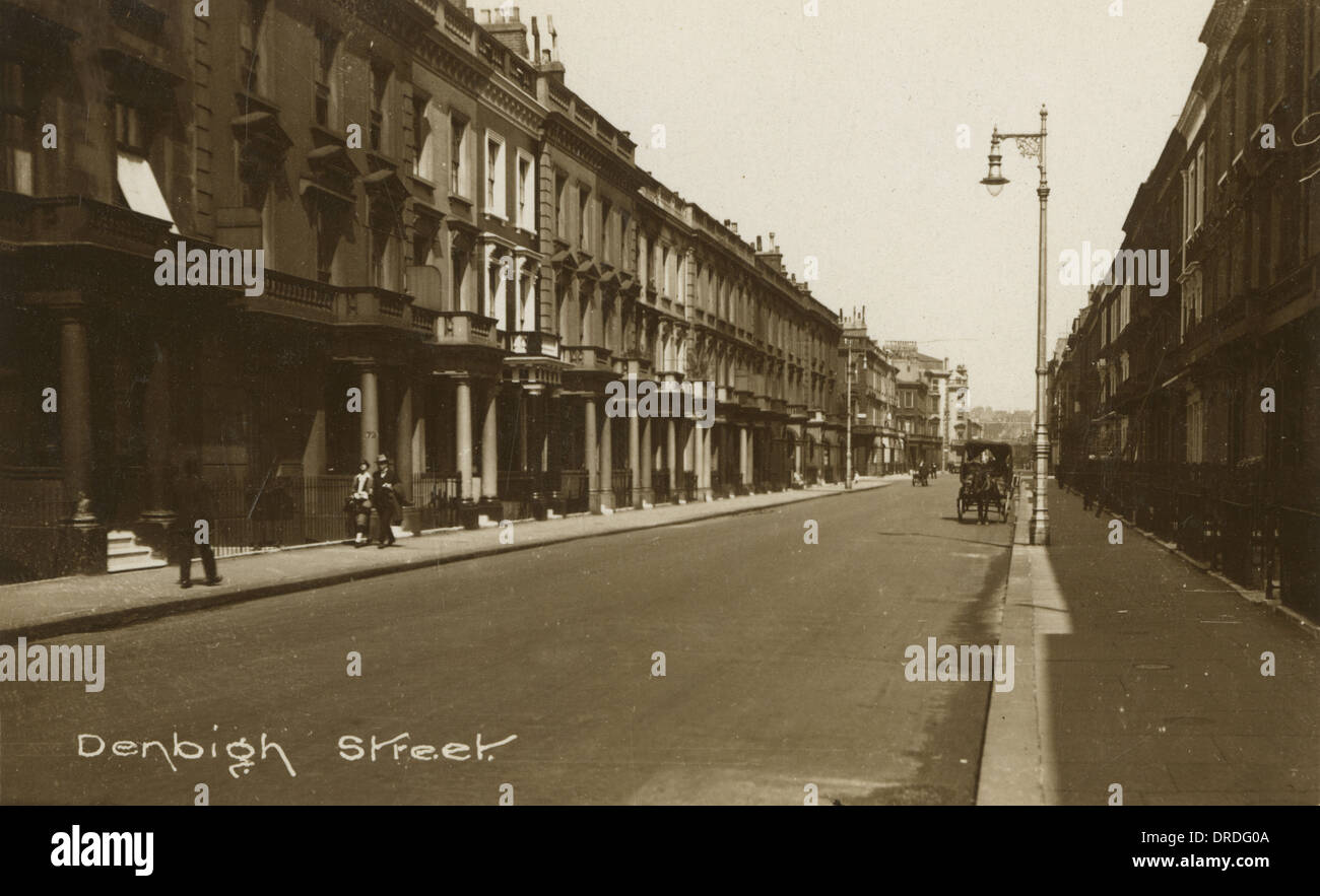 Denbigh Street, Pimlico, London Stock Photo Alamy