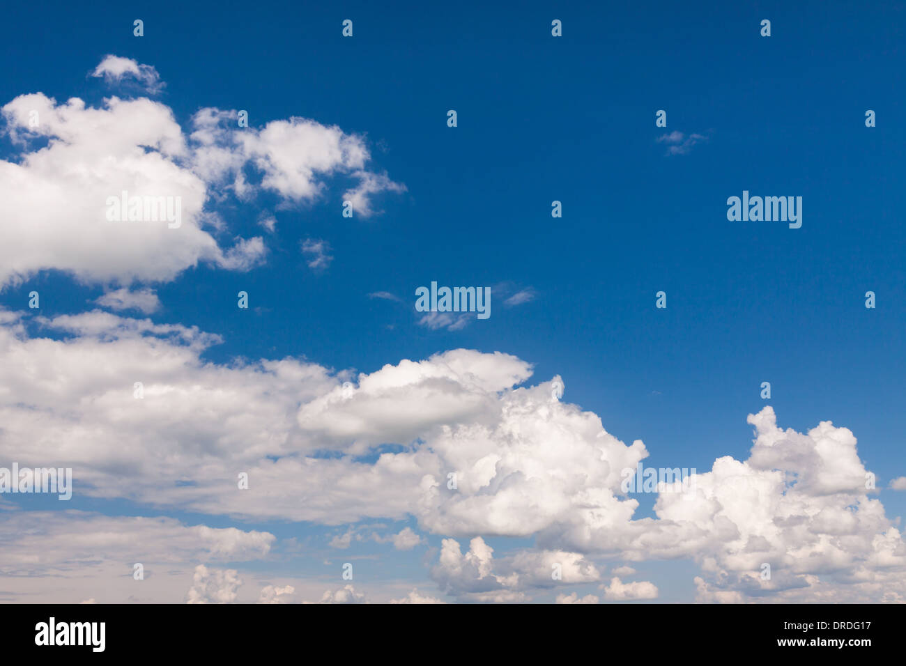 Summer blue sky and white clouds hi-res stock photography and images ...