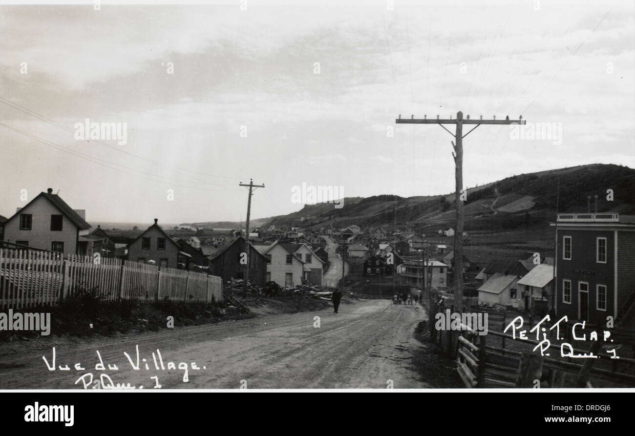 Village of Petit Cap, Quebec, Canada Stock Photo Alamy