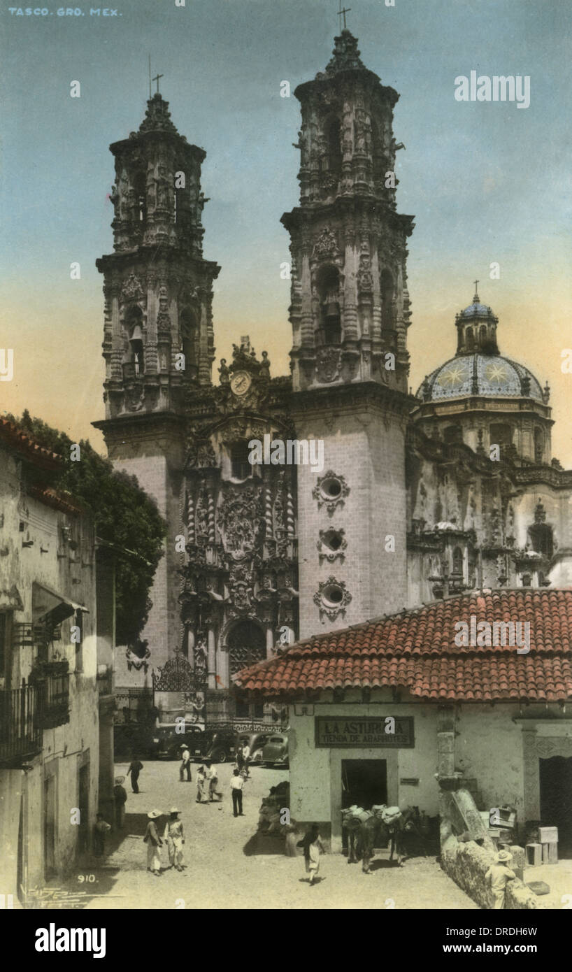 Mexico - Taxco - The Santa Prisca Church Stock Photo - Alamy