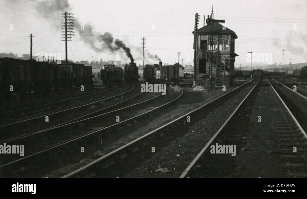 Railway Sidings Stock Photo Alamy
