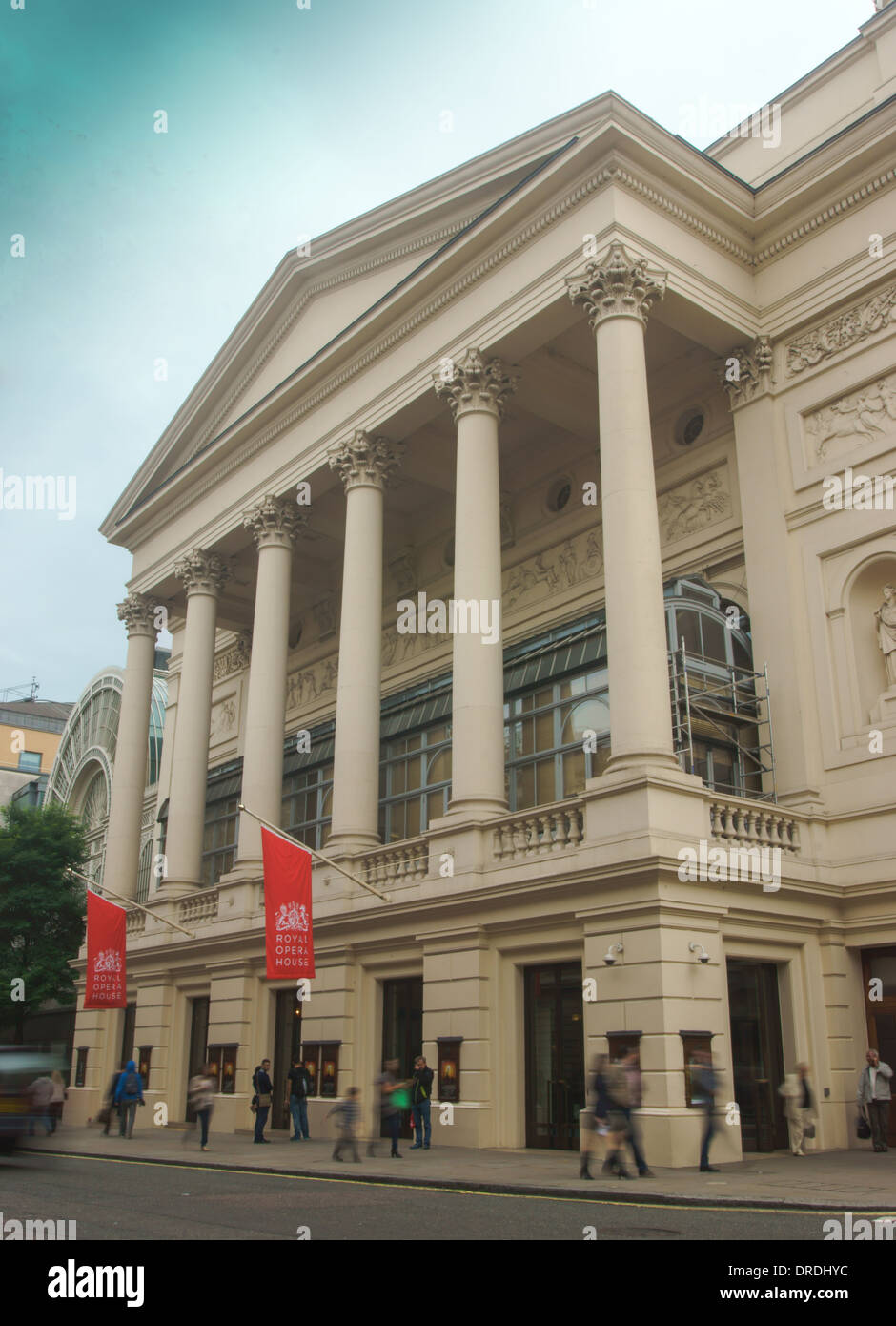 Royal Opera House London Stock Photo