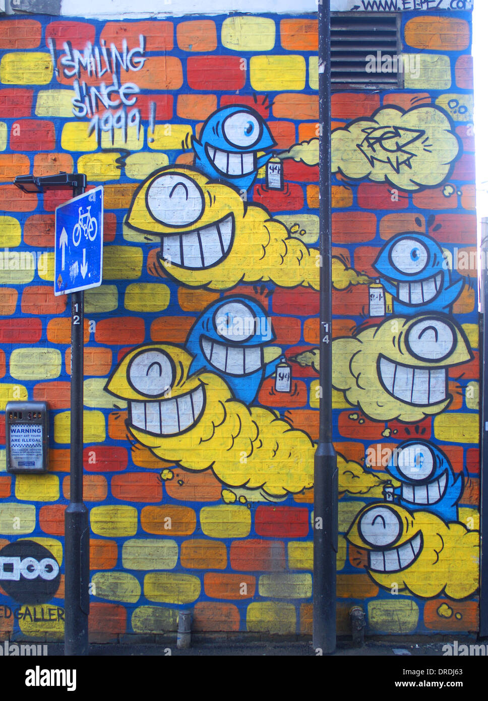 street grafitti London Stock Photo