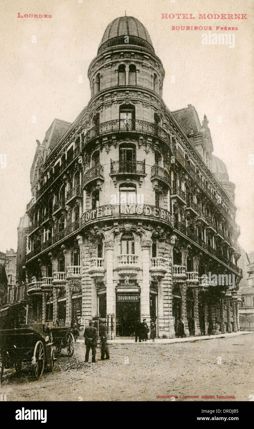 Lourdes France The Hotel Moderne Stock Photo 66067993 - 