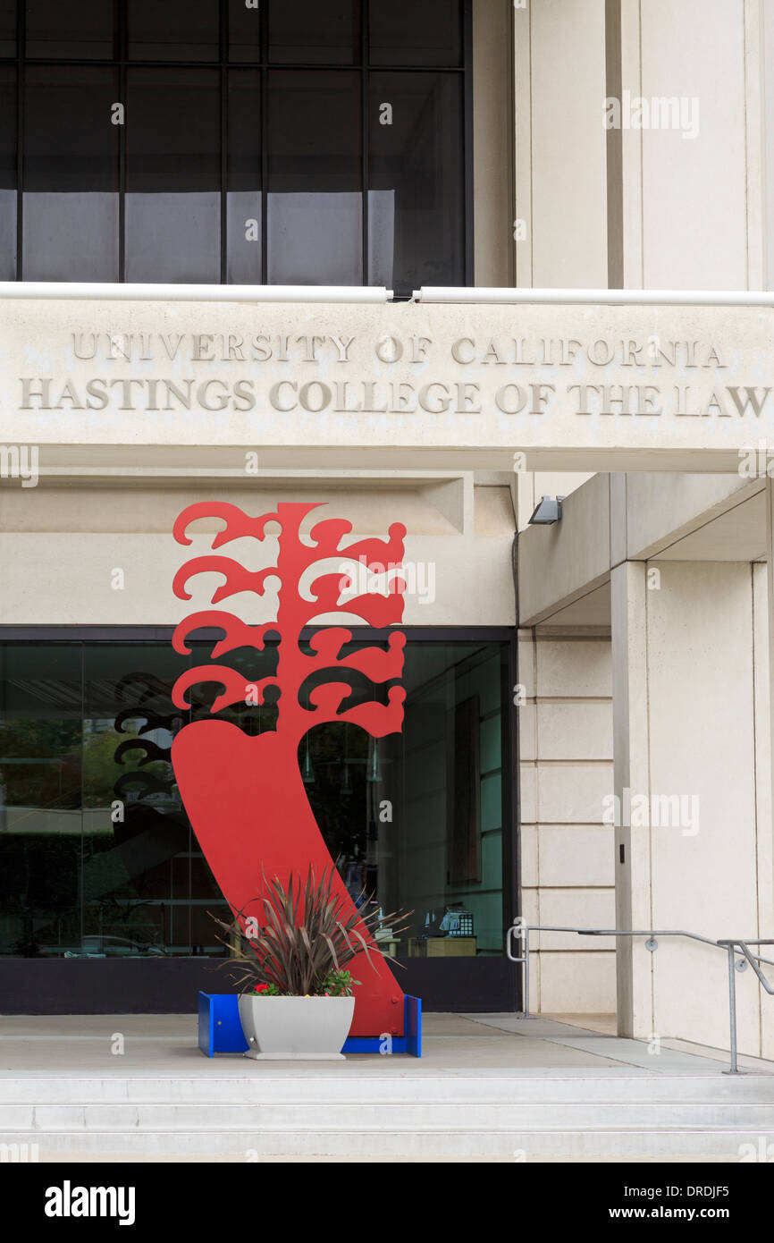 Hastings College of the Law,Civic Center,San Francisco,California,USA Stock Photo