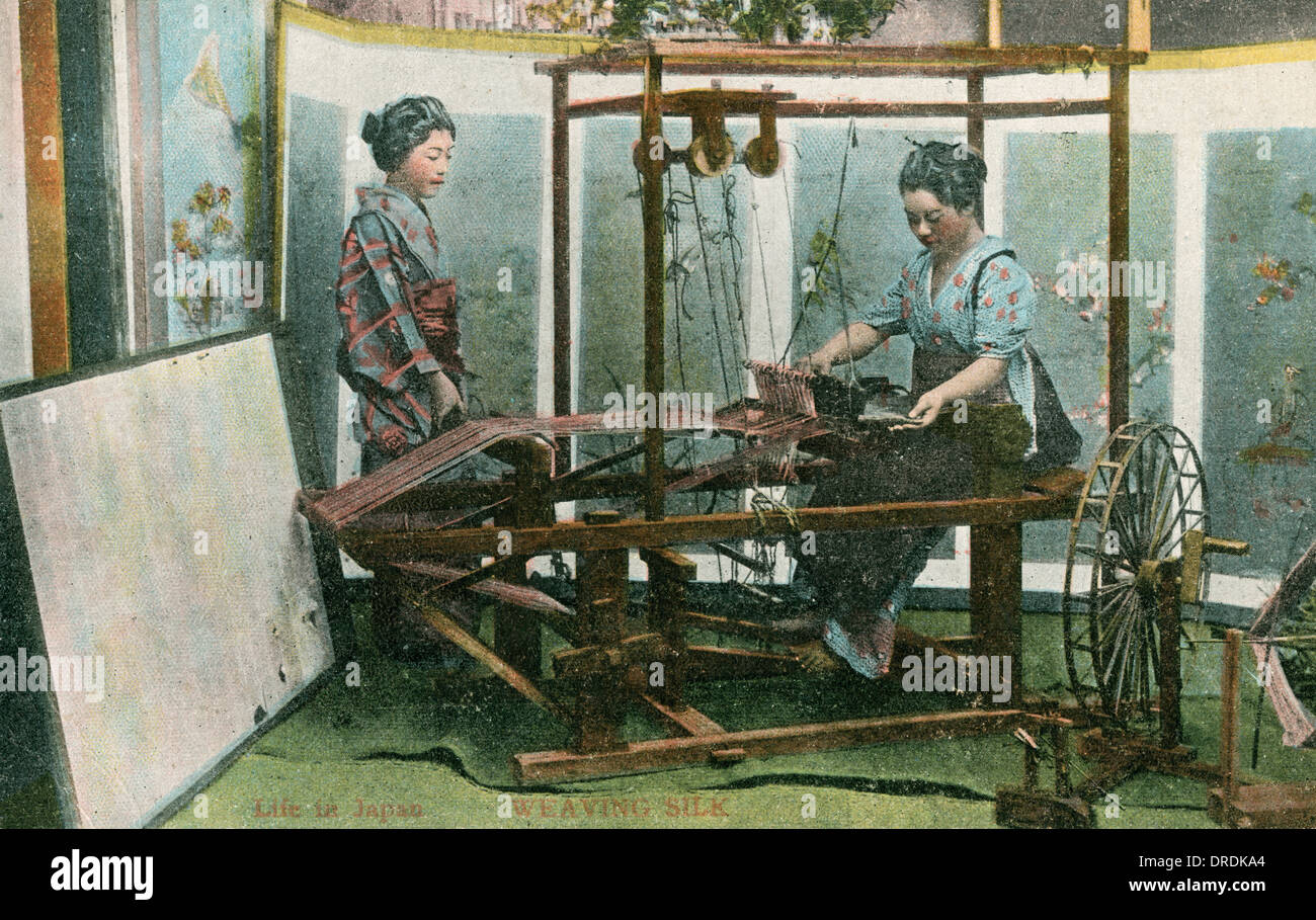 Japanese silk screen hires stock photography and images Alamy