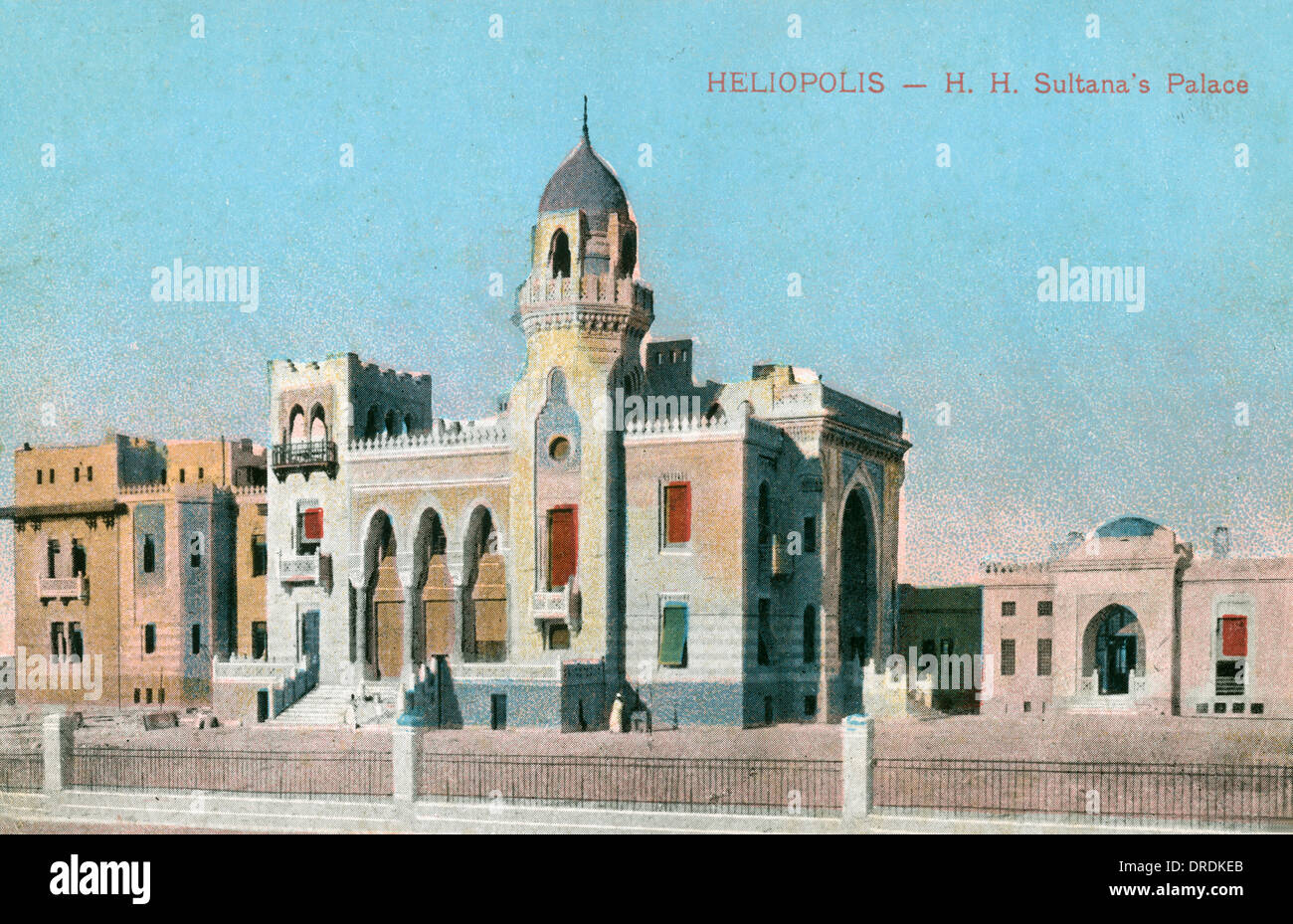 Heliopolis Cairo Sultana's Palace Stock Photo Alamy