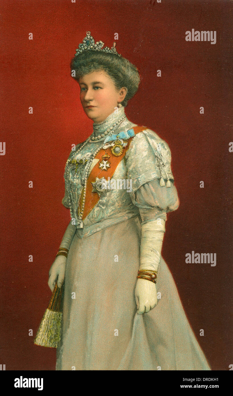 Princess Auguste Viktoria of Schleswig-Holstein Stock Photo