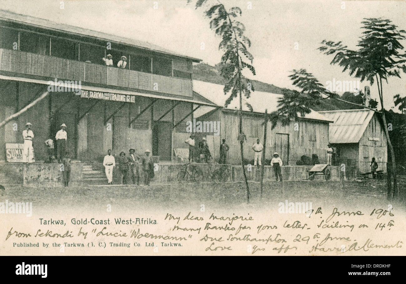 The Gold Coast (Ghana) Tarkwa Stock Photo Alamy