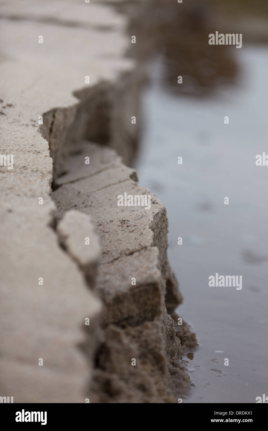Water erosion beach hi-res stock photography and images - Alamy