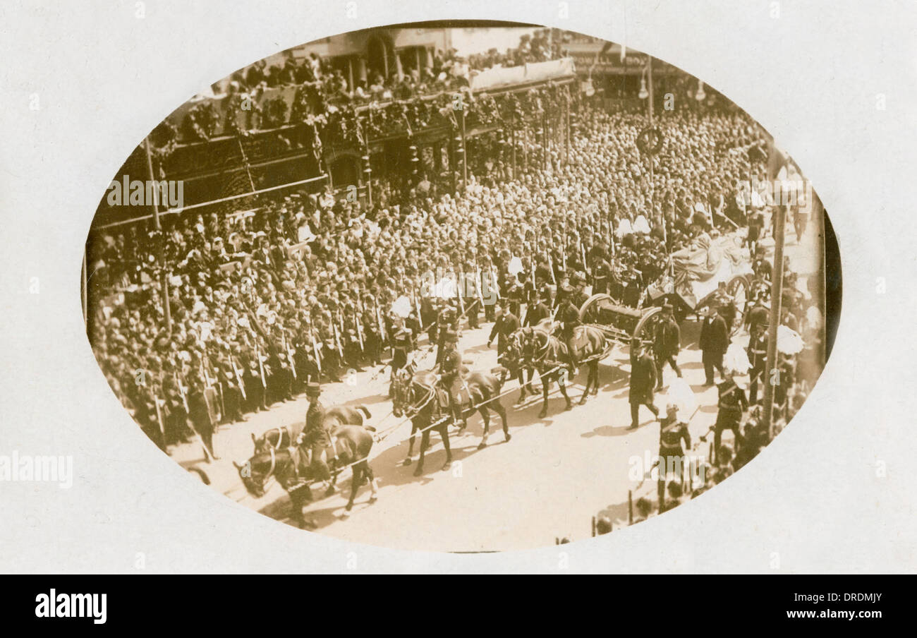 The Funeral of Edward VII Stock Photo