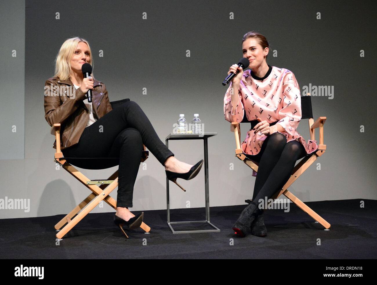 Laura brown of harpers bazaar allison williams meet the actor hi-res