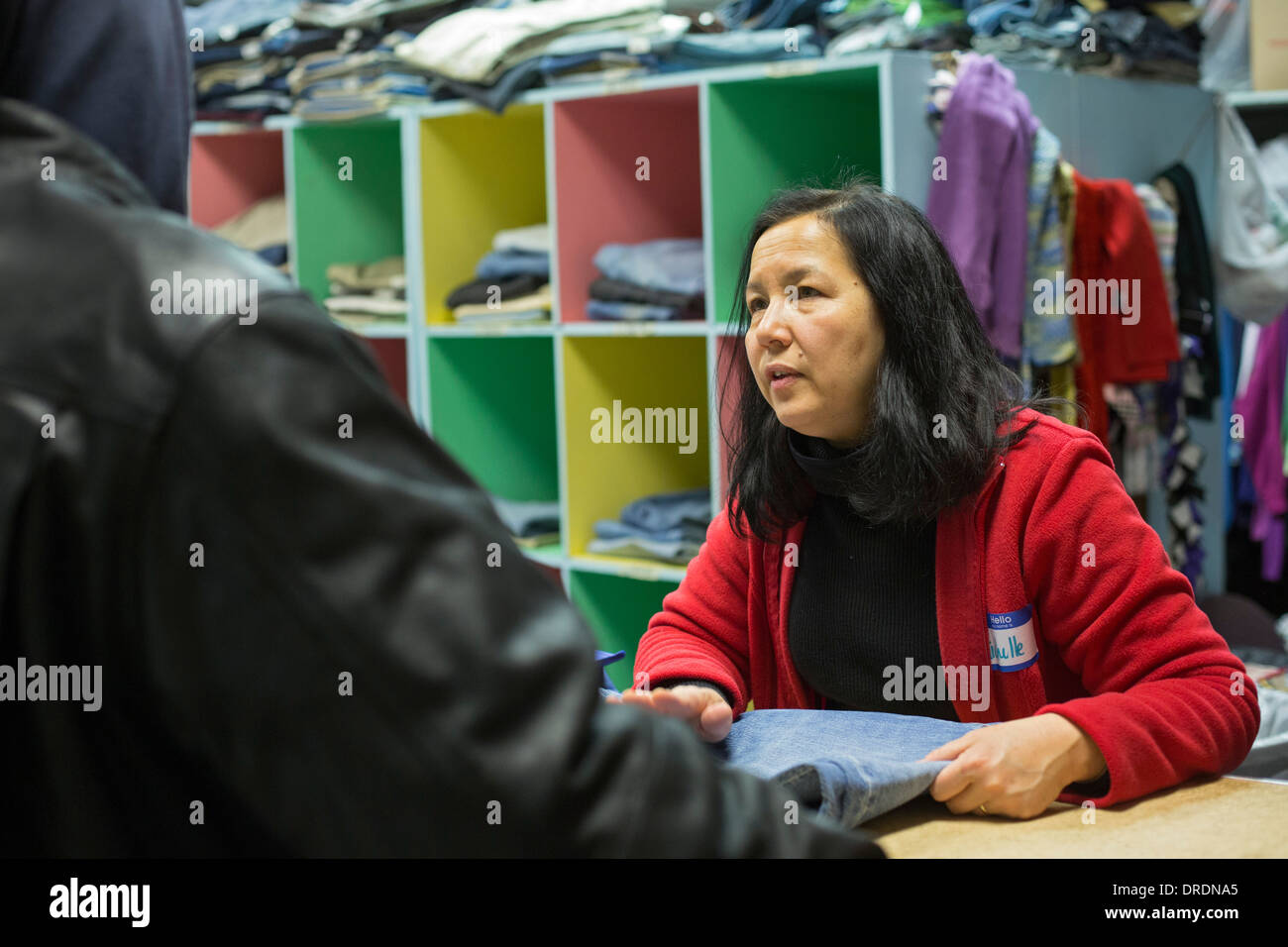 Detroit, Michigan Volunteers help homeless and individuals