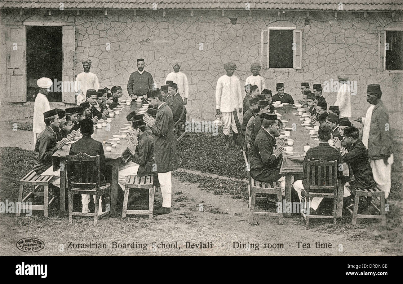 Zoroastrian Boarding School - Devlali, India Stock Photo