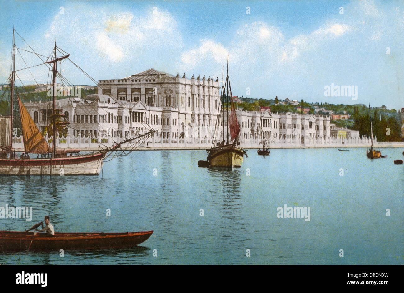 The Dolmabahce Palace, Constantinople Stock Photo