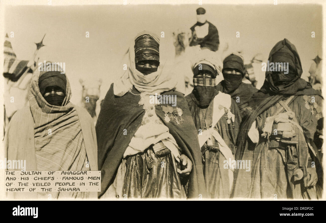 Tuareg Men - Algeria Stock Photo