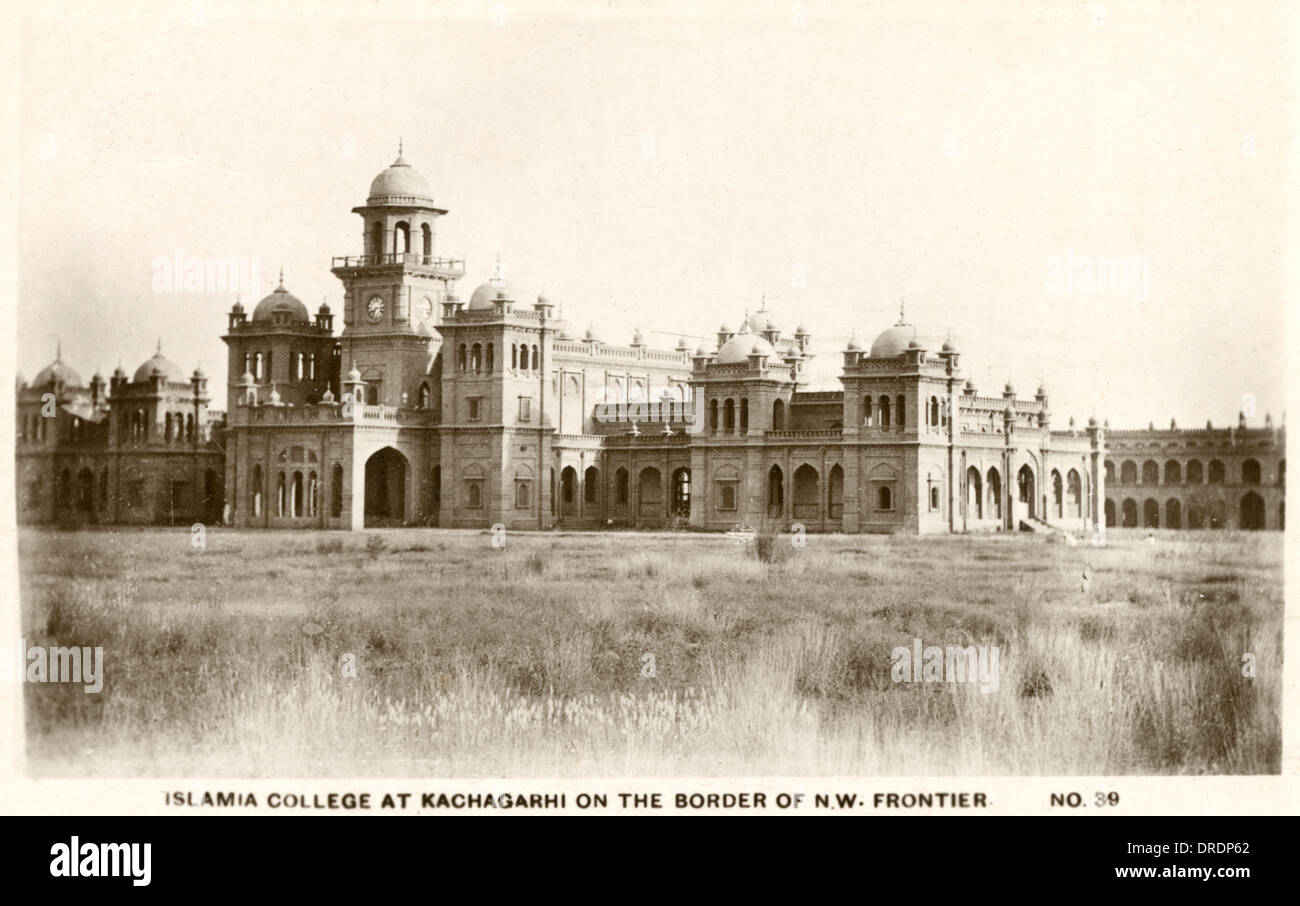 Islamia College - Kachagarhi, Pakistan Stock Photo
