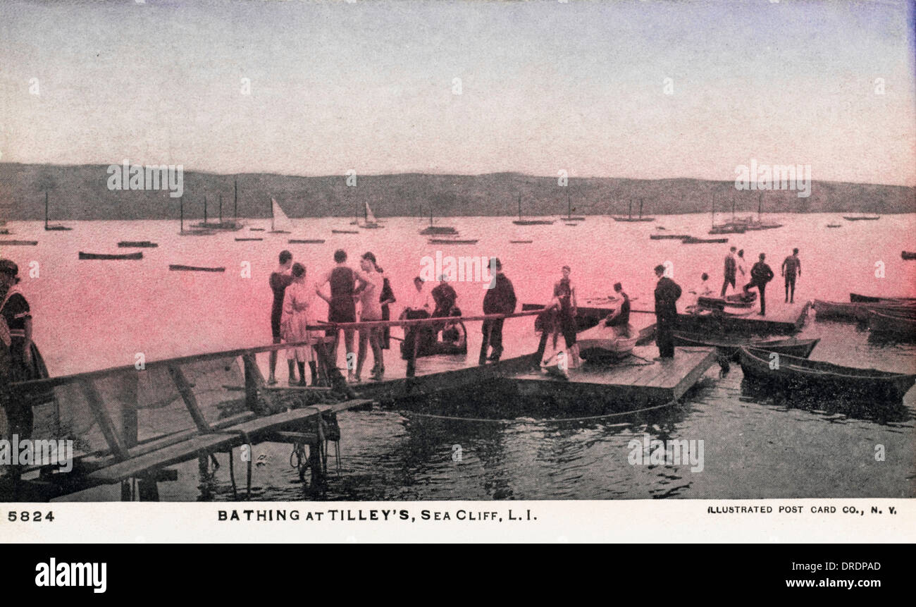 Sea Cliff, Long Island, New York, USA Stock Photo - Alamy