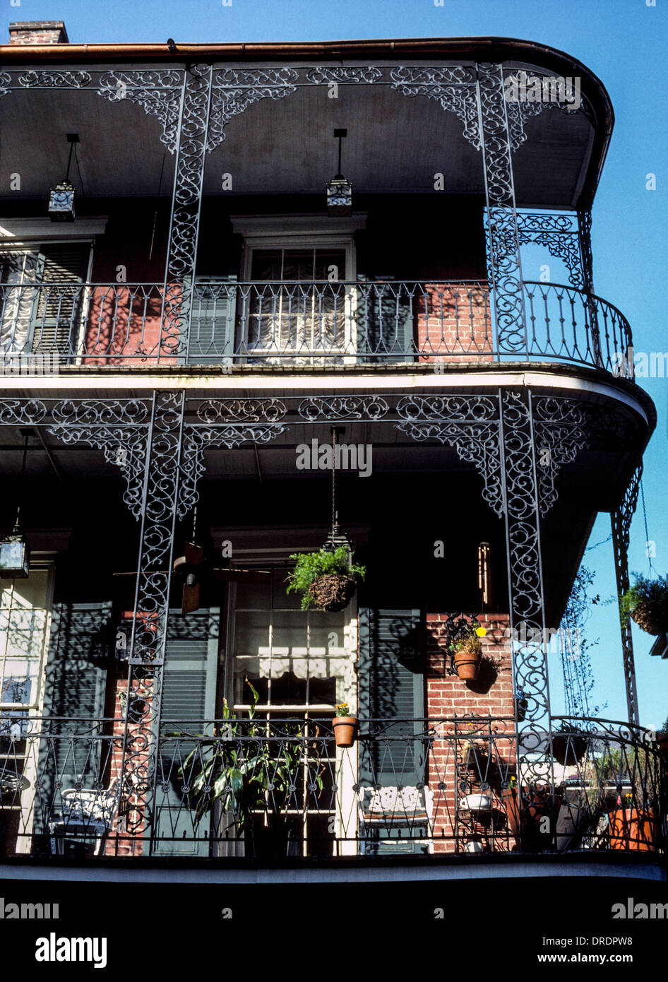 Beautiful old building balconies hi-res stock photography and images ...