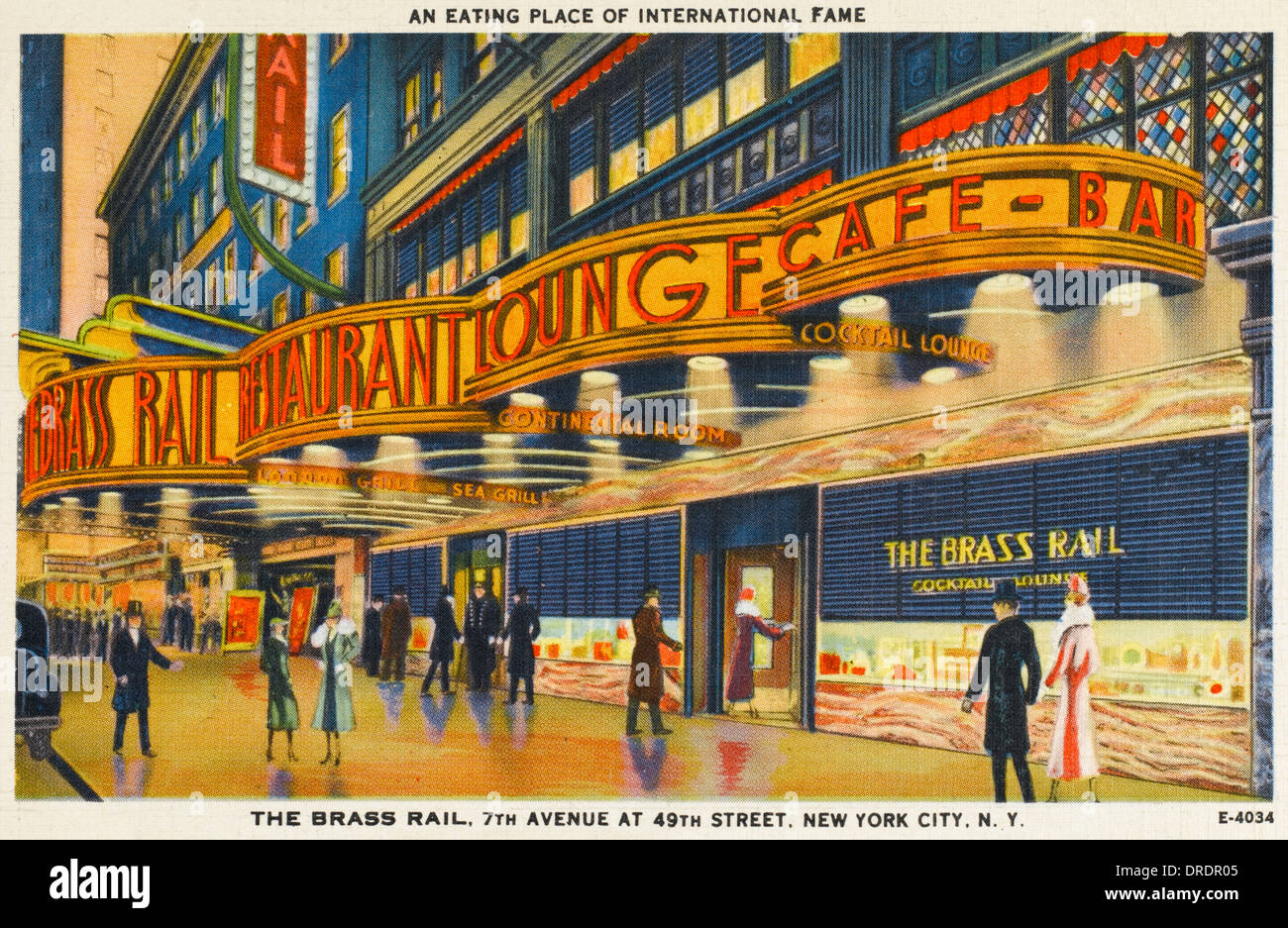 The brass rail restaurant hires stock photography and images Alamy