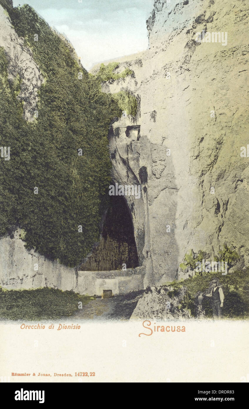 Syracuse, Italy Ear of Dionysius Stock Photo Alamy