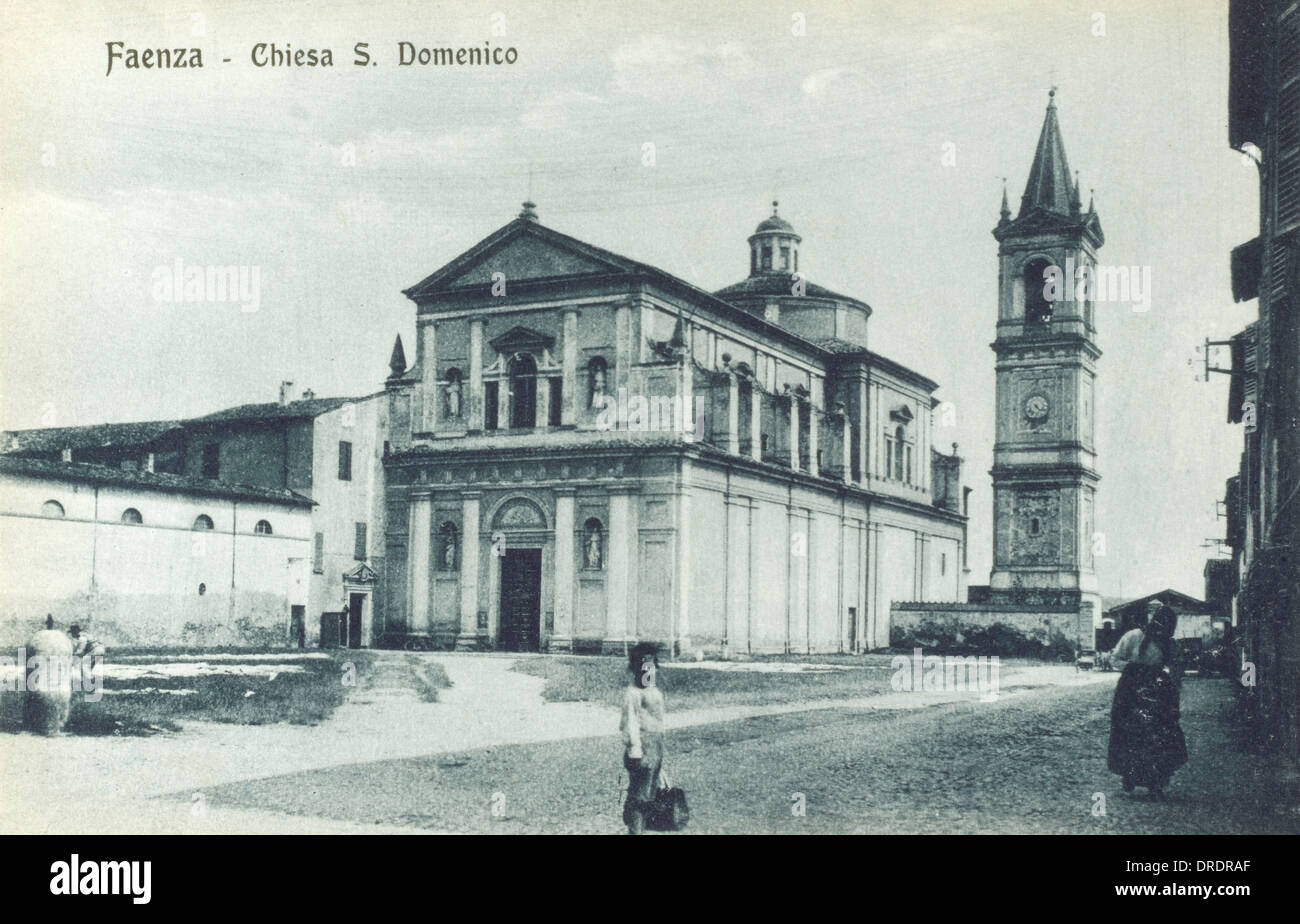 Faenza, Italy - Chiesa S. Domenico Stock Photo