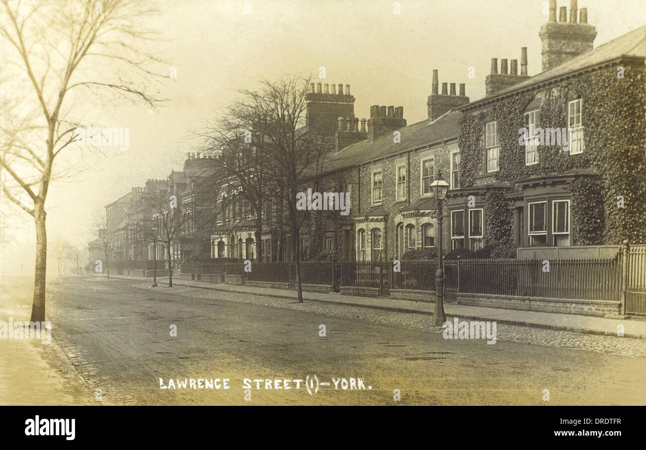Lawrence Street, York Stock Photo Alamy