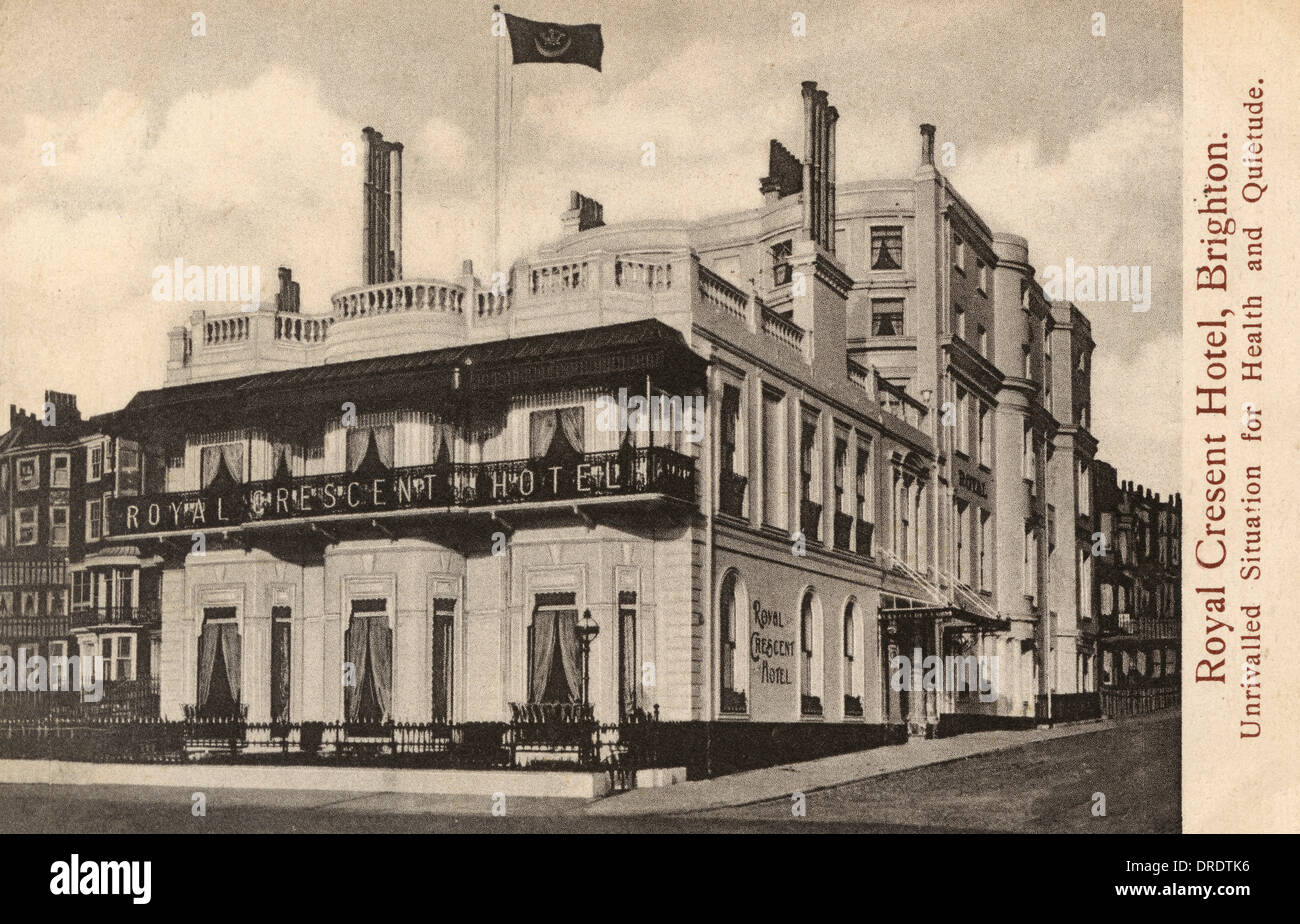Royal Crescent Hotel, Brighton Stock Photo