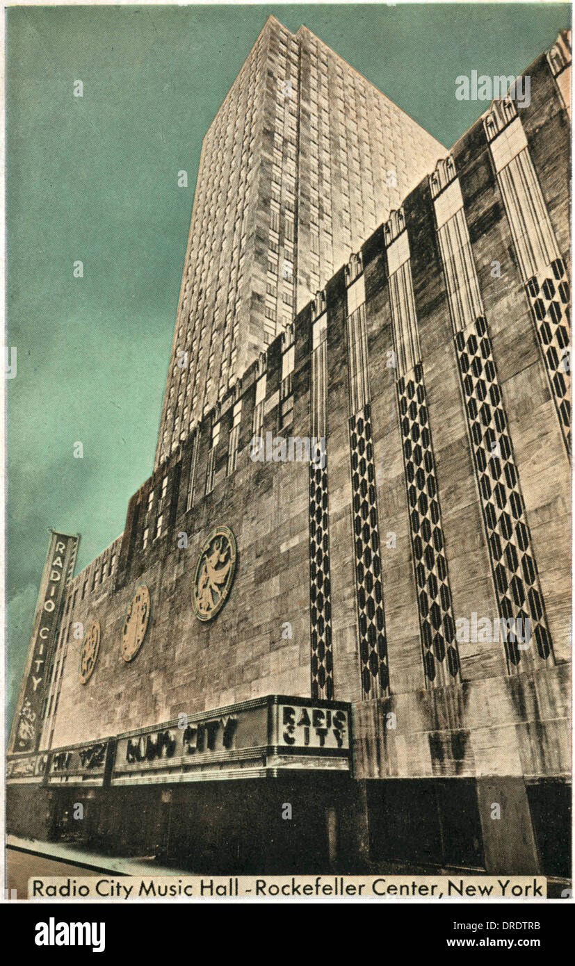 Radio City Music Hall Stock Photo - Alamy