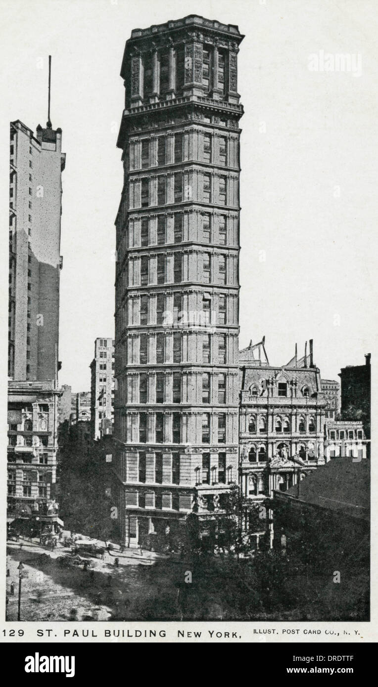 St. Paul Building, New York Stock Photo