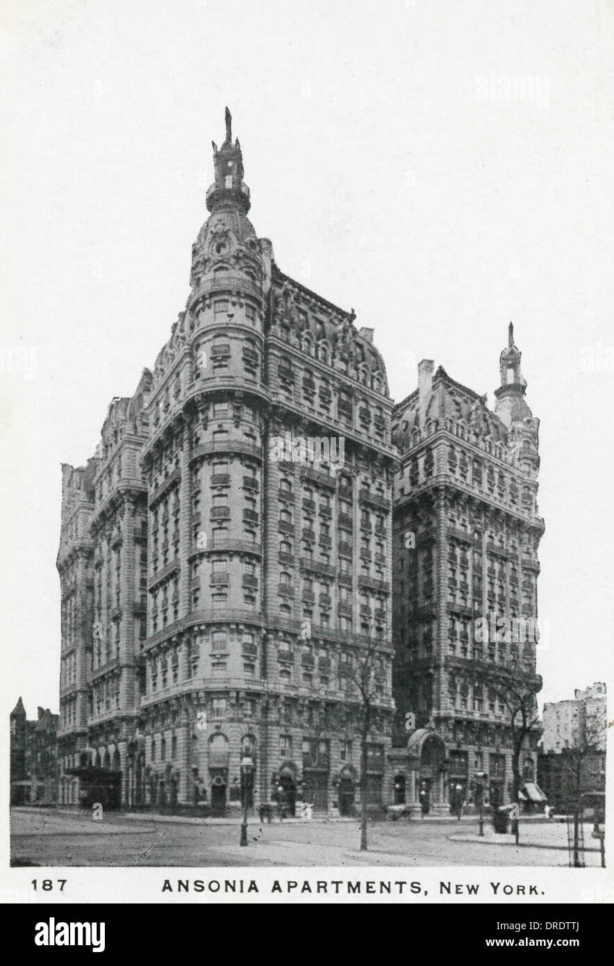 Ansonia Apartments, New York Stock Photo Alamy