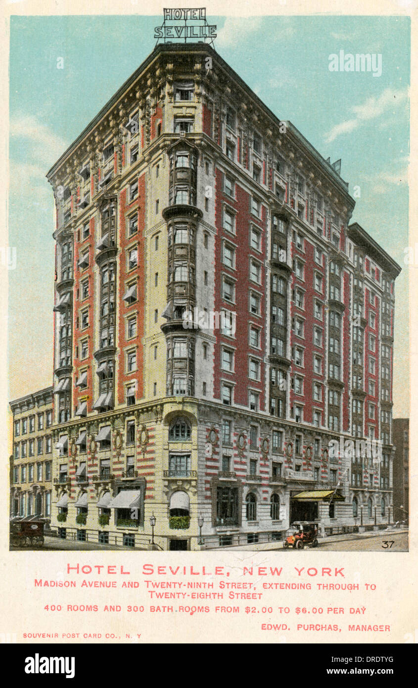 Hotel Seville, New York Stock Photo Alamy