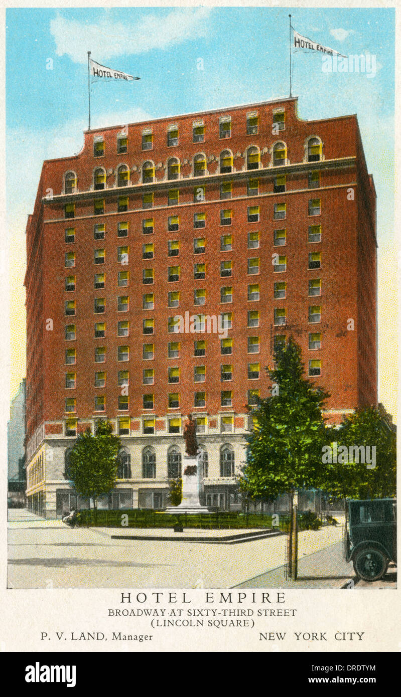 Hotel Empire, New York Stock Photo