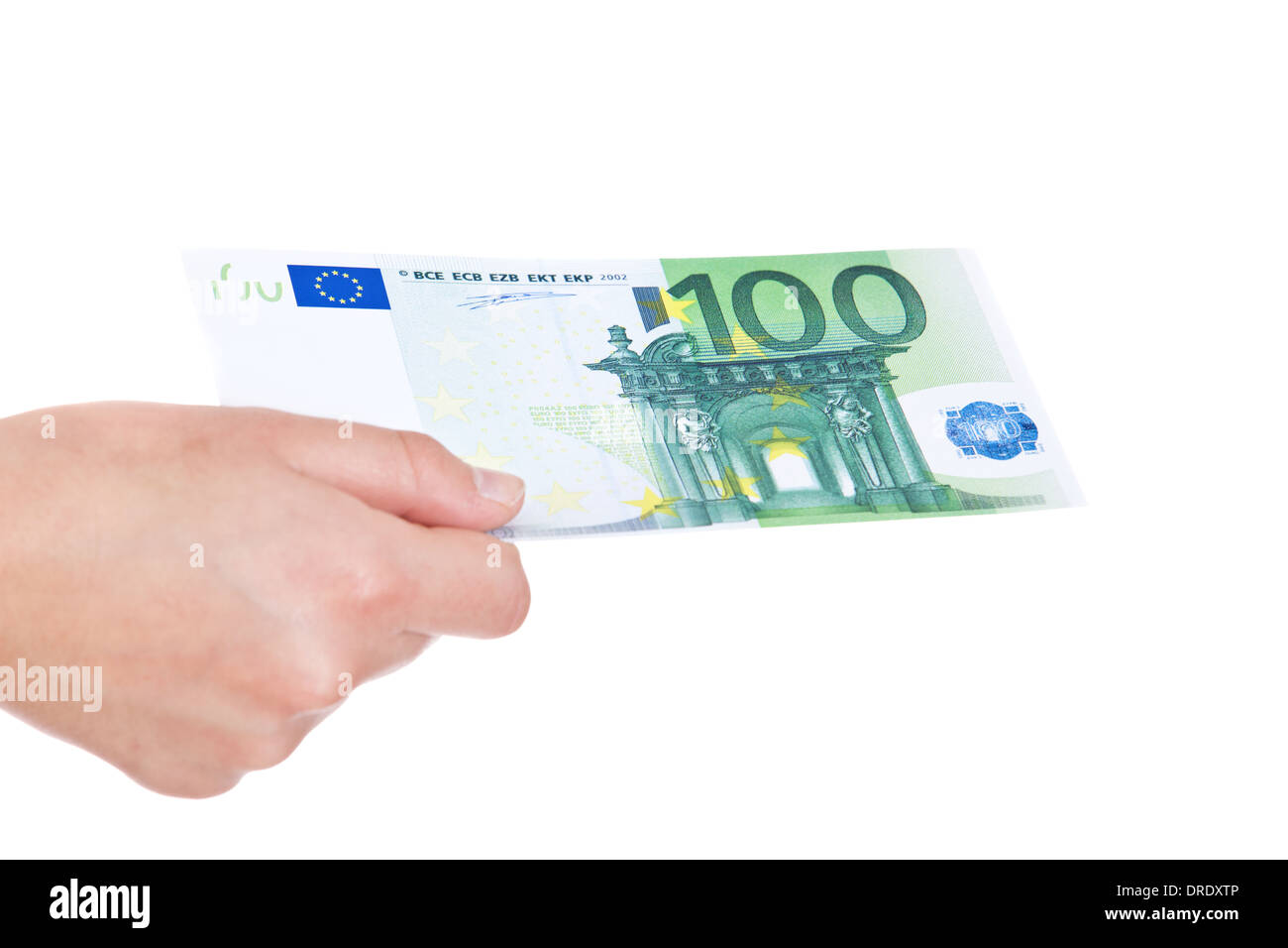 Various Euro notes Stock Photo