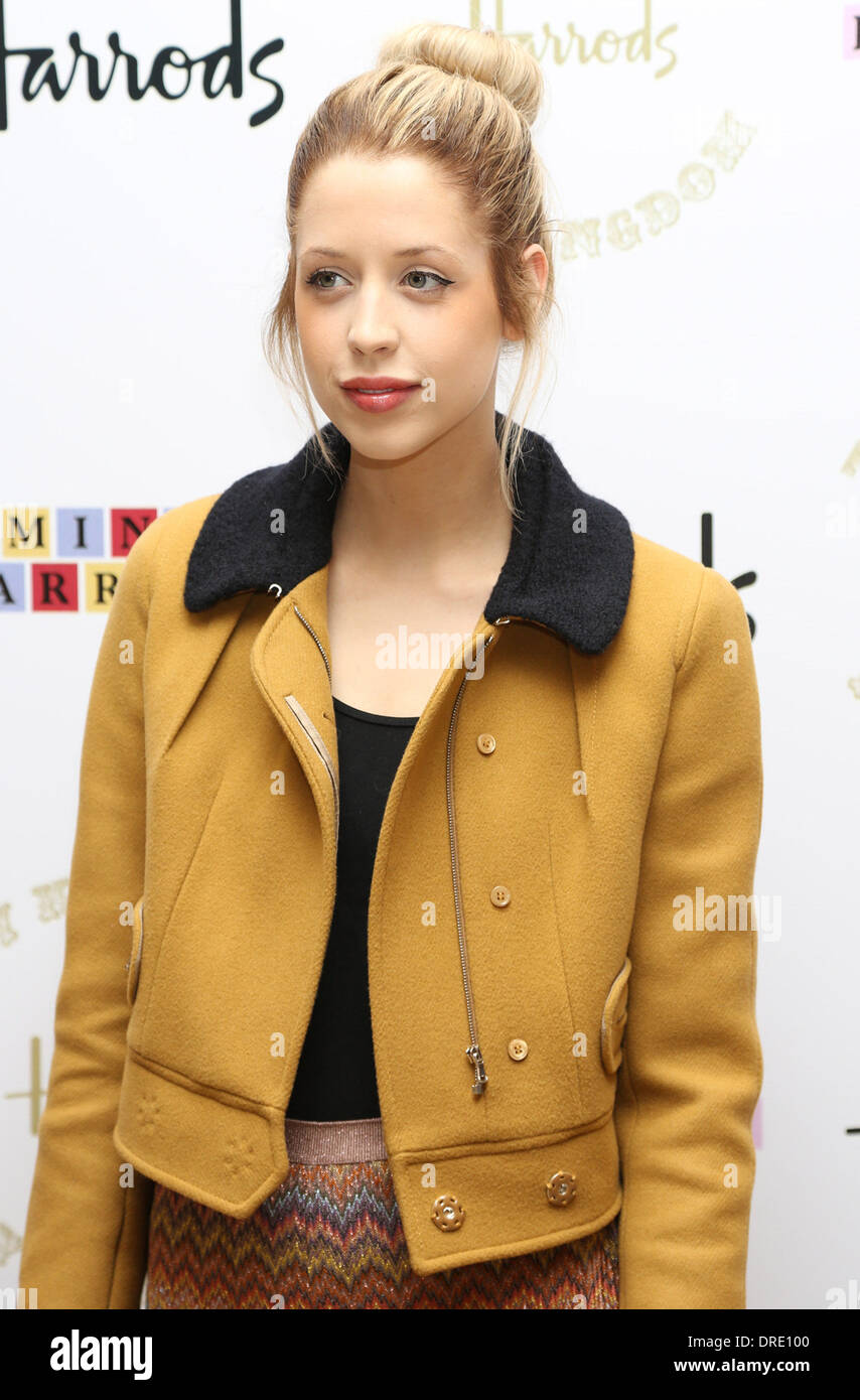 Peaches Geldof Harrods Toy Kingdom VIP launch party Arrivals London