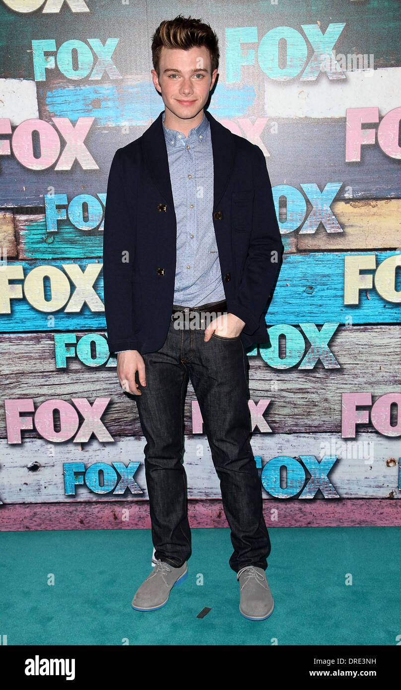 Chris Colfer Fox All-Star Party held at the Soho House - Arrivals West ...