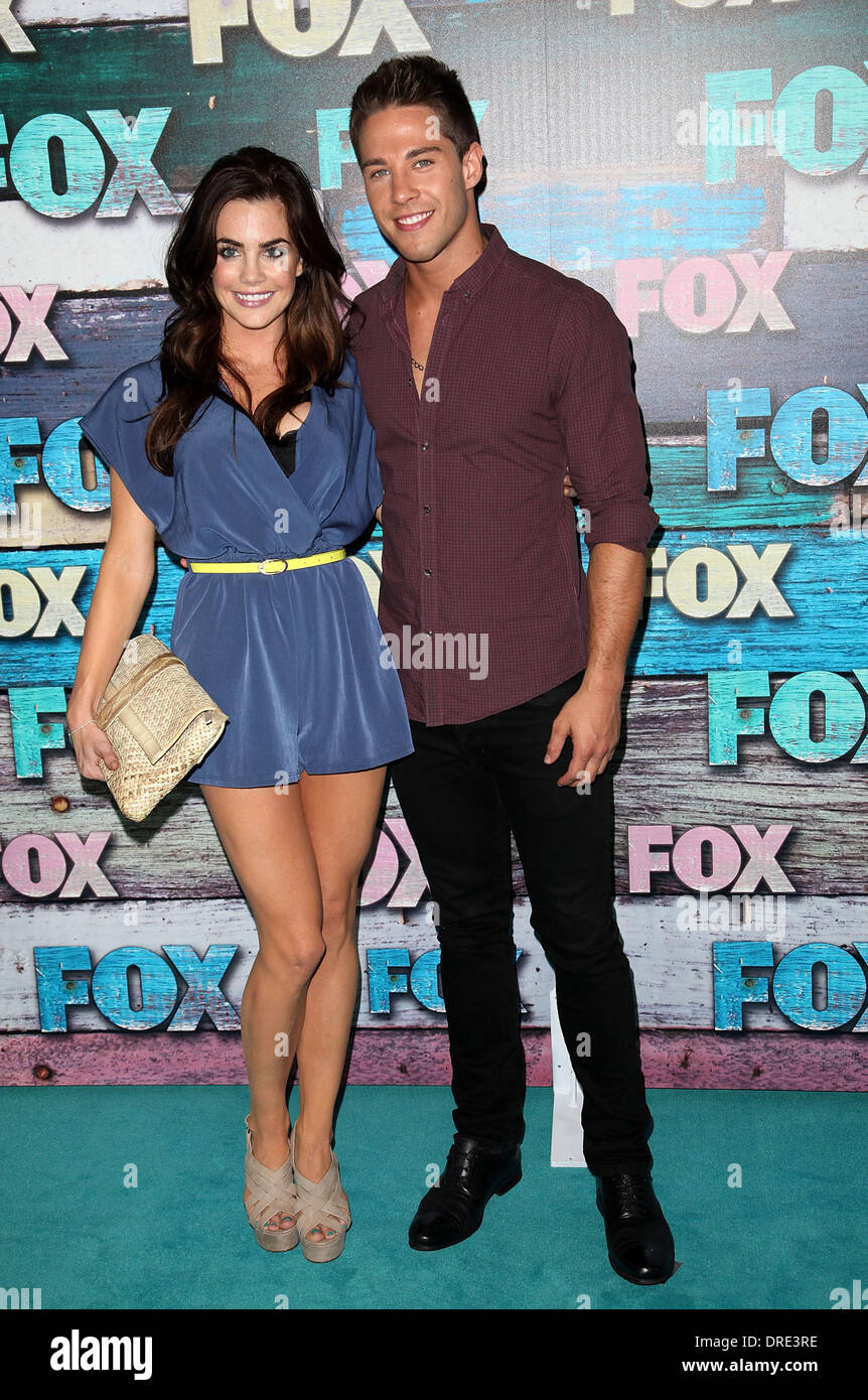 Jillian Murray and Dean Geyer Fox All-Star party held at Soho House -  Arrivals Los Angeles, California - 23.07.12 Stock Photo - Alamy