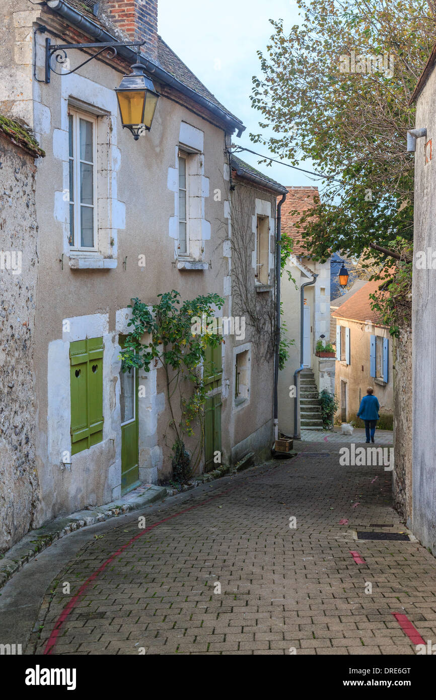 France, Cher, Sancerre, Puits de Dieu street // France, Cher (18
