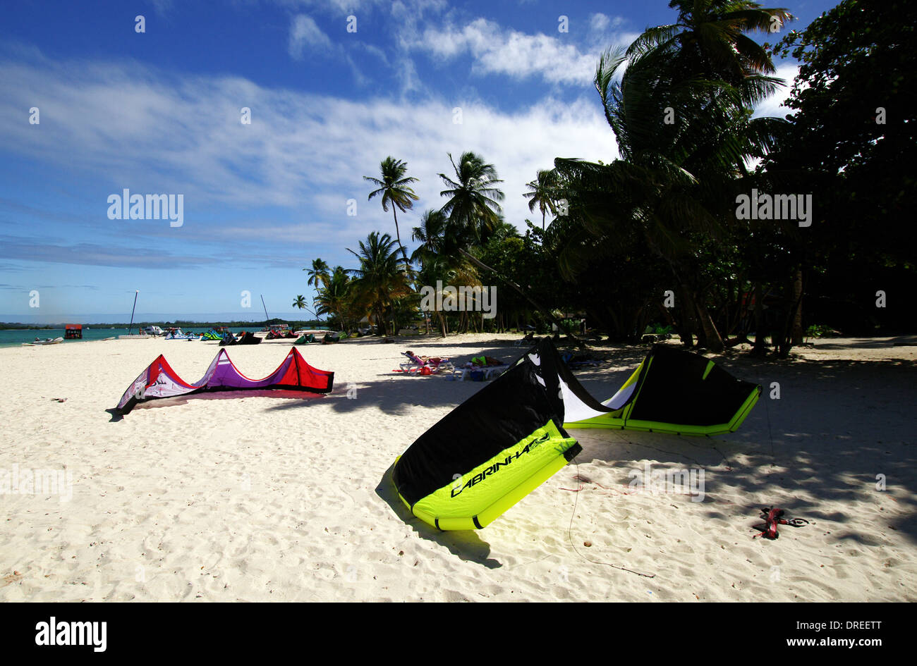 Pigeon Point Heritage Park, Tobago Stock Photo