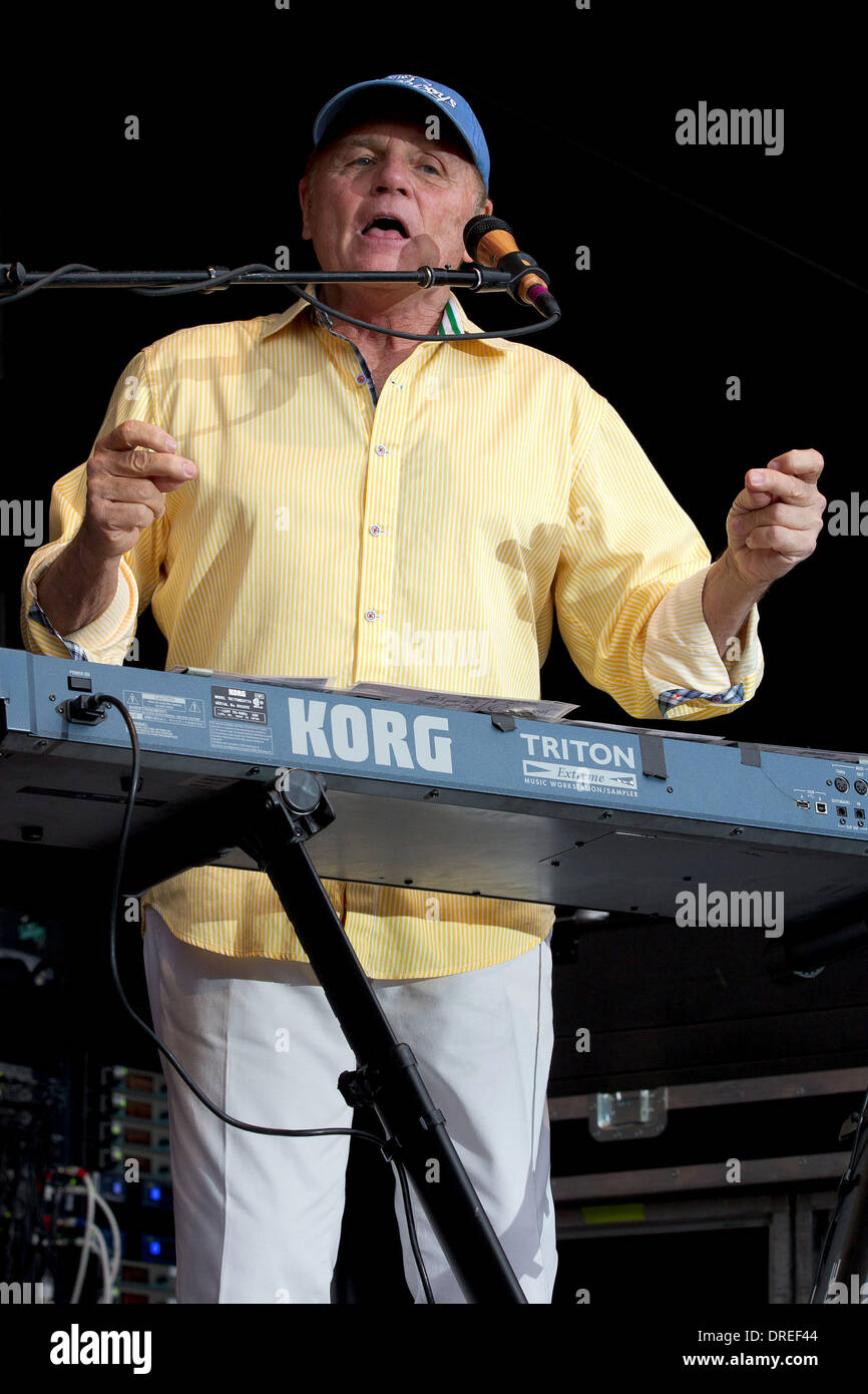 Bruce Johnston of The Beach Boys    performing live on their 50th anniversary tour at Tradgardsforeningen   Gothenburg, Sweden - 29.07.12 Stock Photo